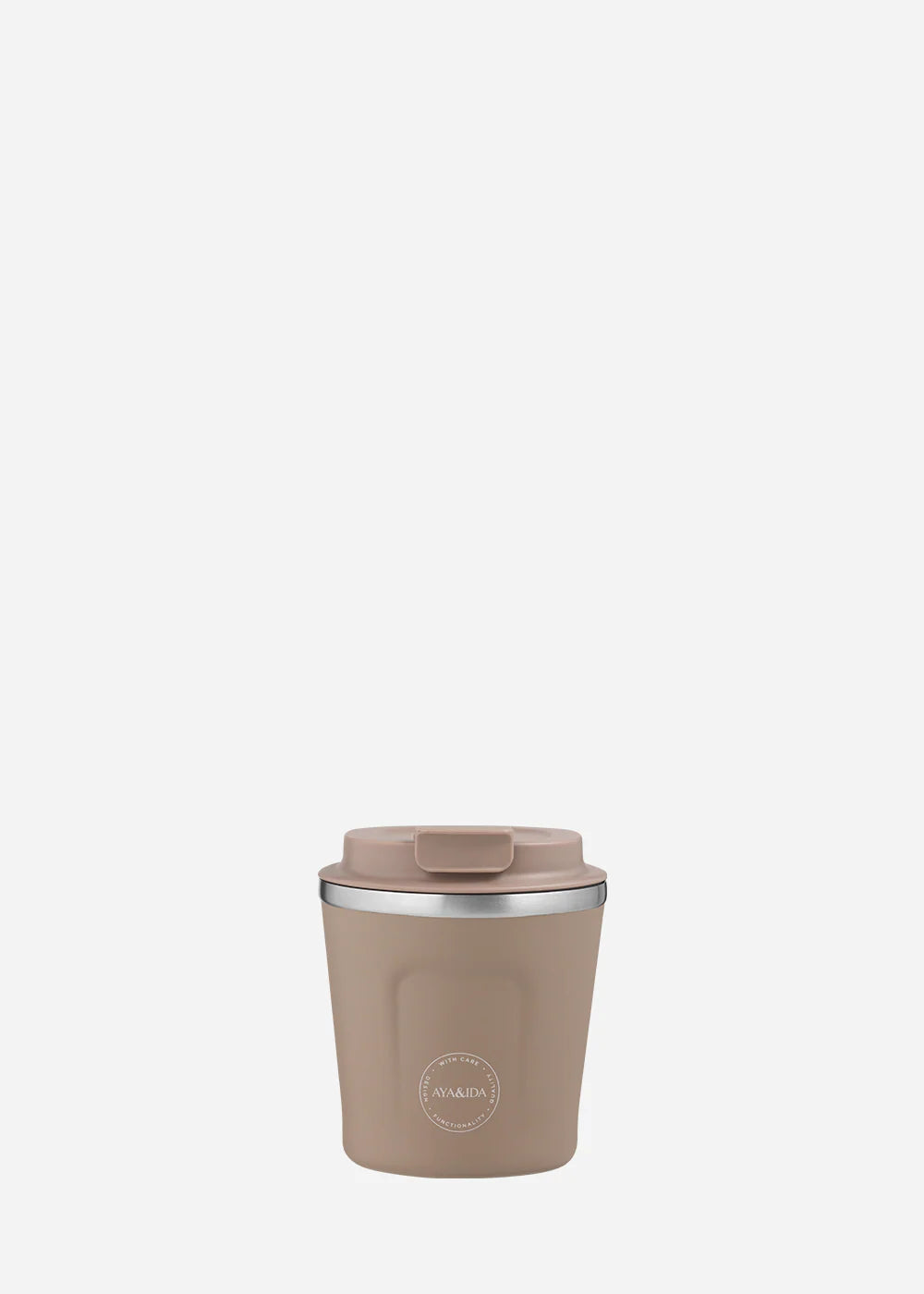 CUP2GO termokop i Dusty Brown 240 ml fra AYA&IDA – køb hos butikalrum.dk