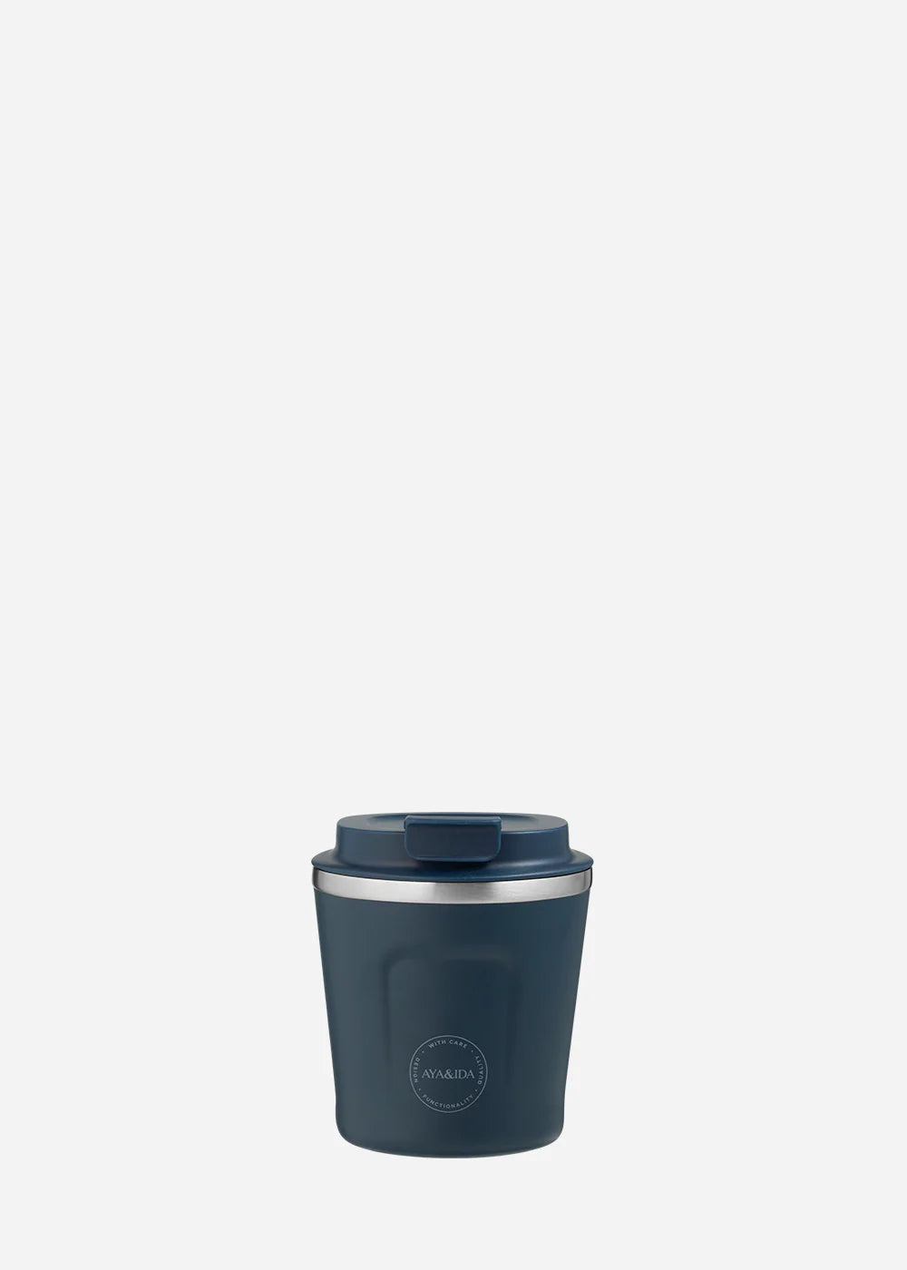 CUP2GO termokop i Navy Blue 240 ml fra AYA&IDA – køb hos butikalrum.dk