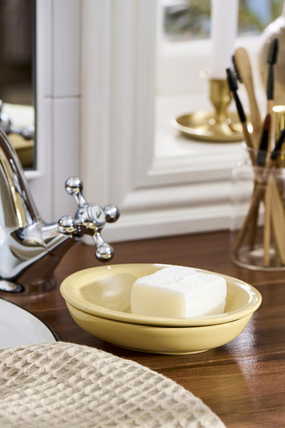 Sæbeskål i 2-delt design - køb hos butikalrum.dk