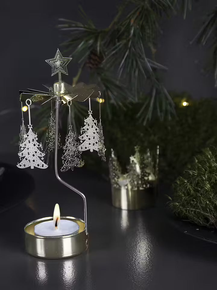 Christmas Tree - Englespil til Fyrfadslys - Guld