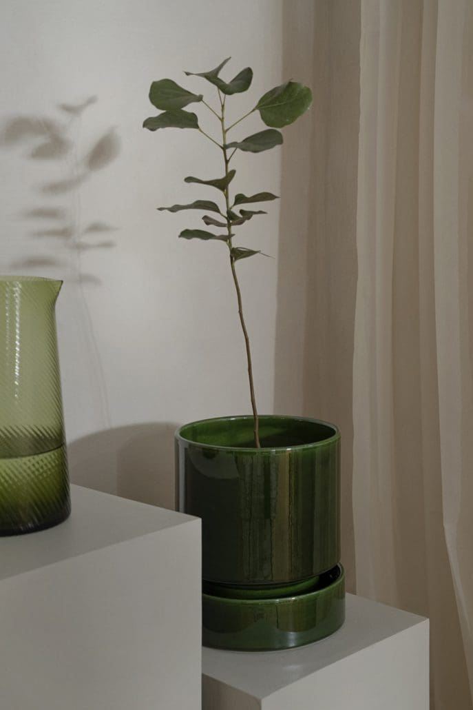 Hoff underskål i Emerald Green fra Bergs Potter Ø30 og Ø40 – køb hos butikalrum.dk