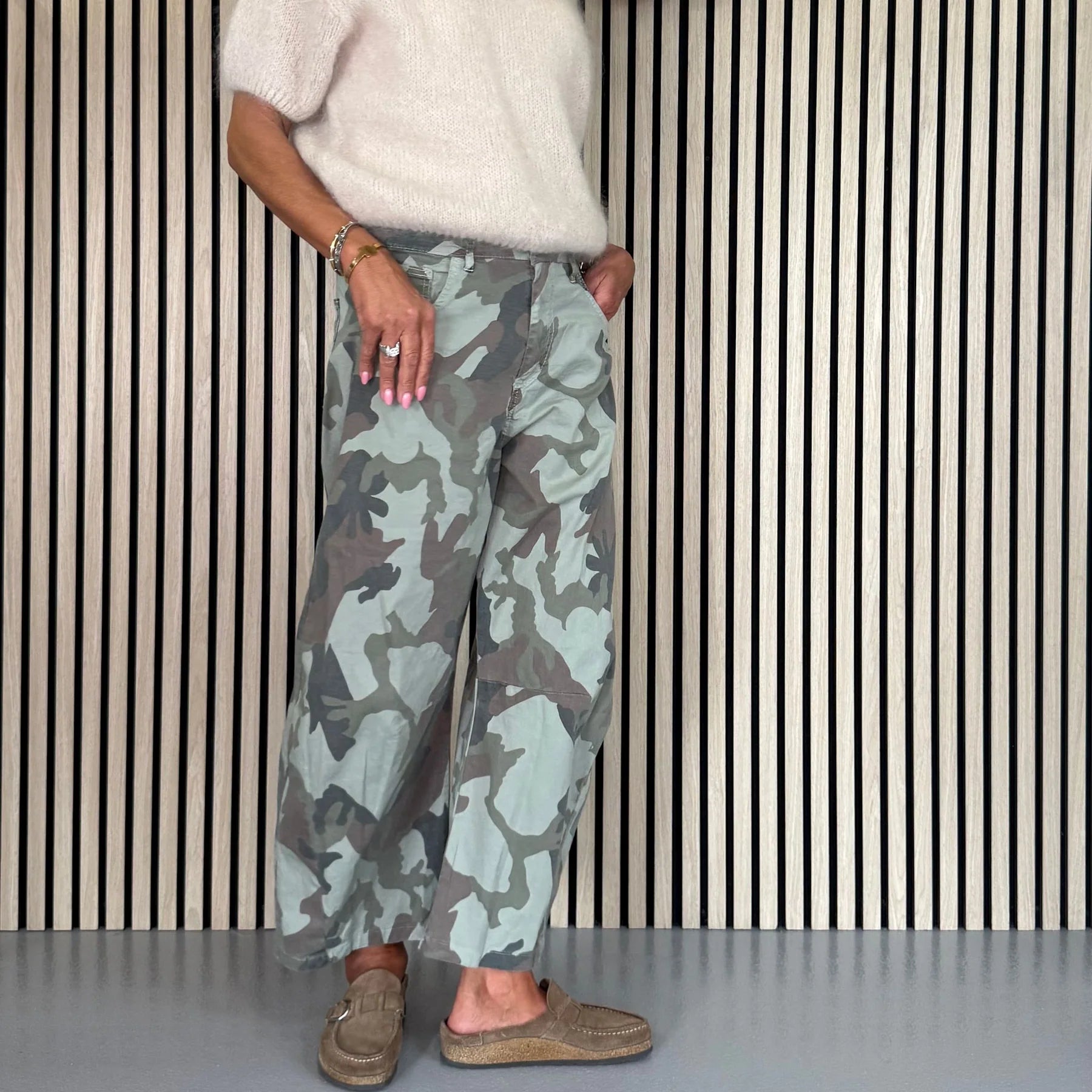 Cabana Living Wild Balo buks i camo print med bomuld og elastan – køb hos Butik Alrum