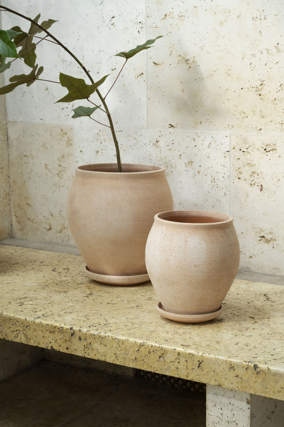 Bergs Potter Delphi potte Ø20 cm i Raw Rosa – køb hos butikalrum.dk