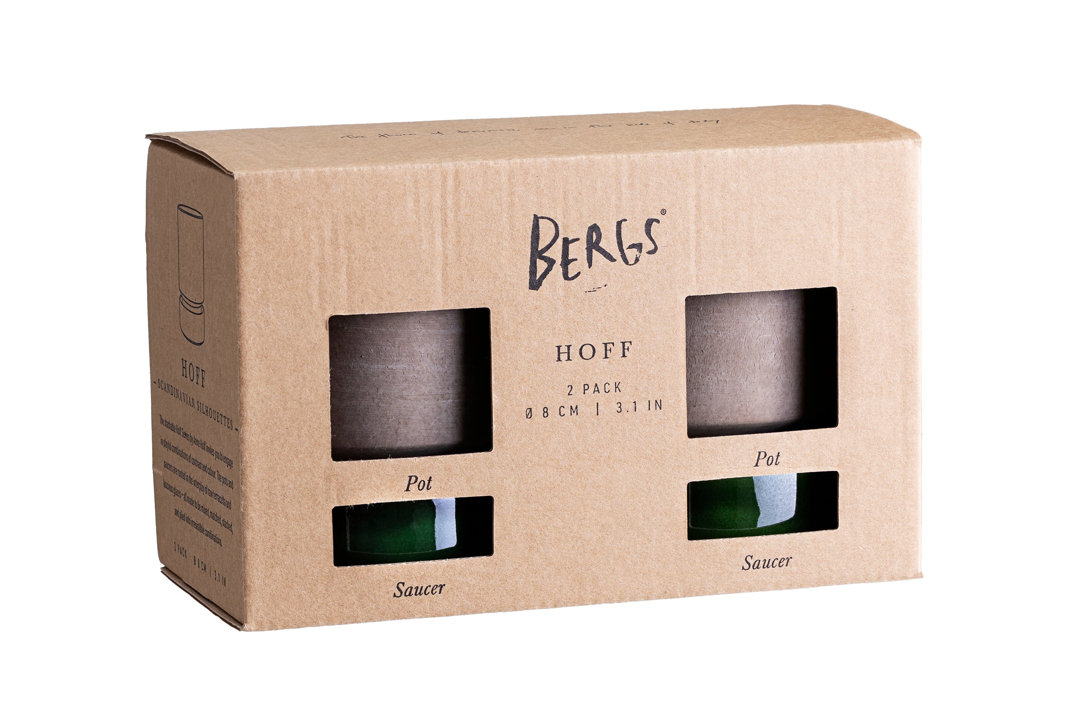 Bergs Potter Hoff urtepotte sæt Ø8 cm – køb hos butikalrum.dk