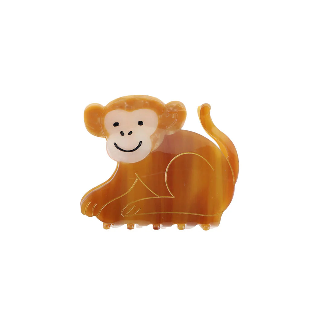 Køb brun abe hårklemme hos Butikalrum.dk – sjov og praktisk hårklemme