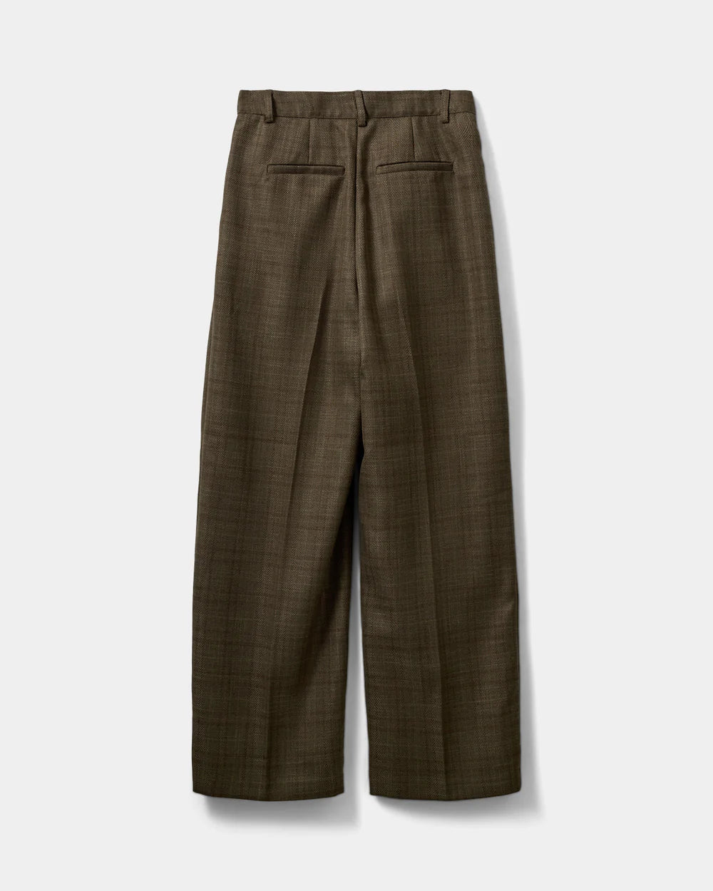 Tweedbukser fra Sofie Schnoor med wide leg og læg – køb til kvinder hos butikalrum.dk