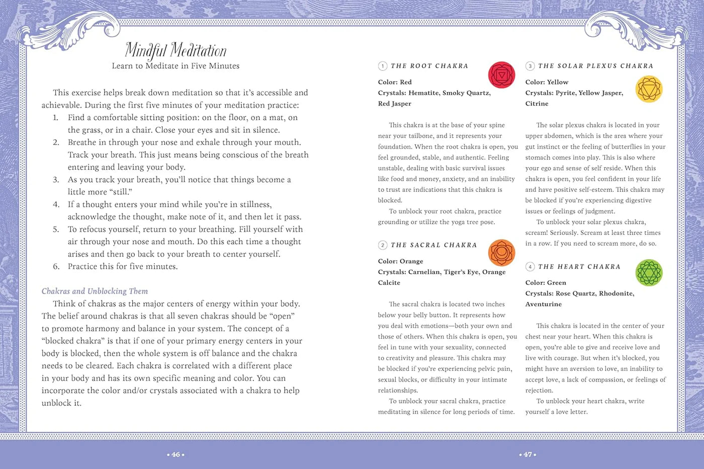 Calming meditative mindful sticker og aktivitetsbog med farvelægning og afslapning - koeb hos butikalrum.dk