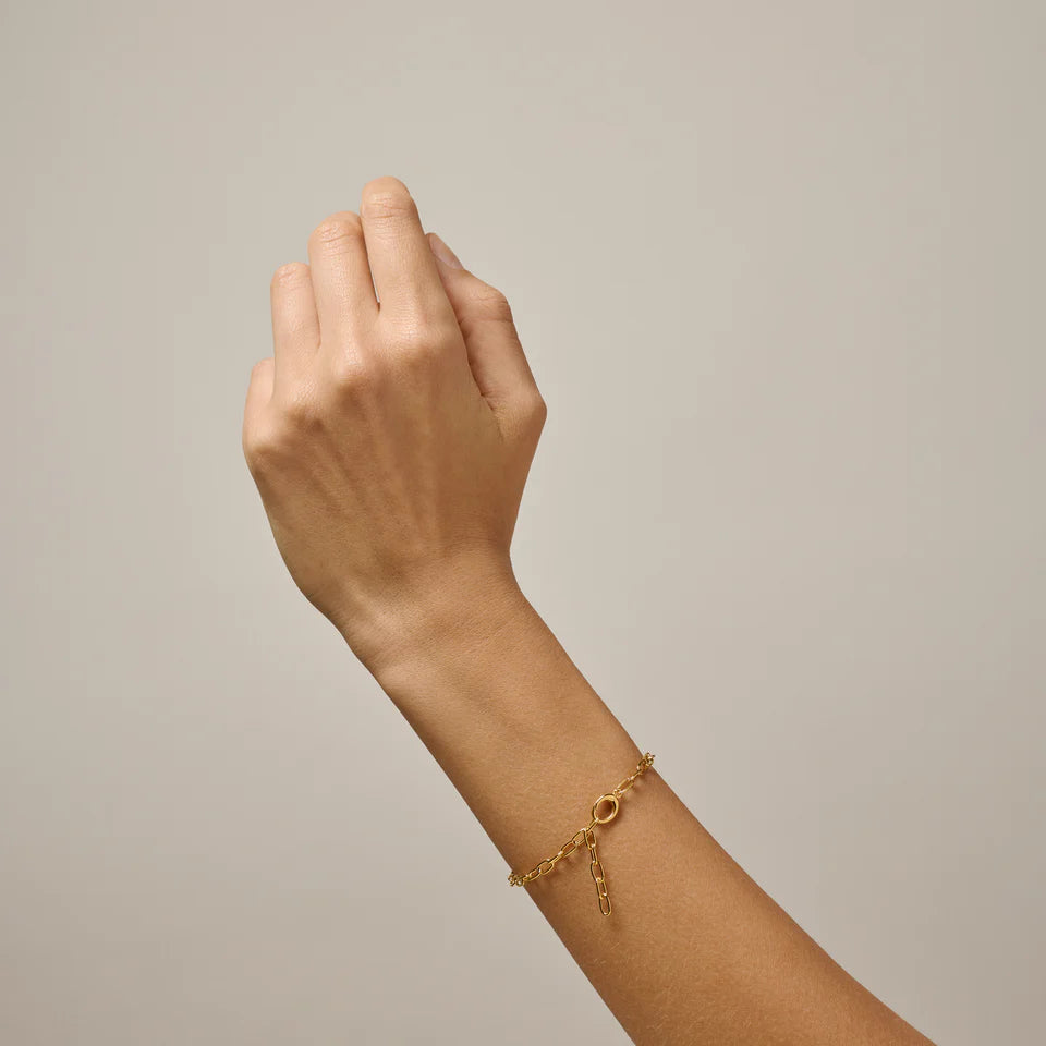 Medium Charm Armbånd | 19 cm | Enamel