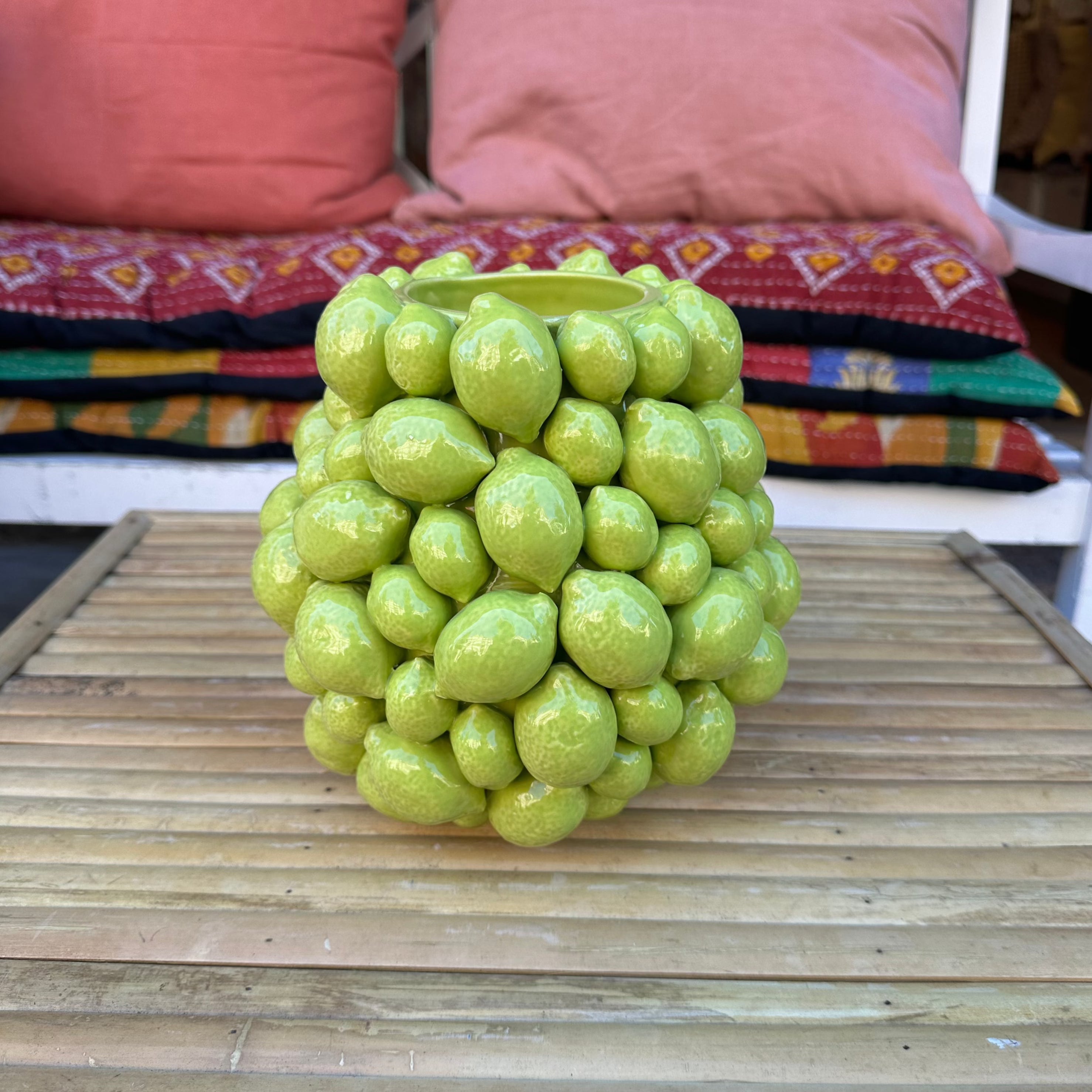 Citronvase - 21 cm.