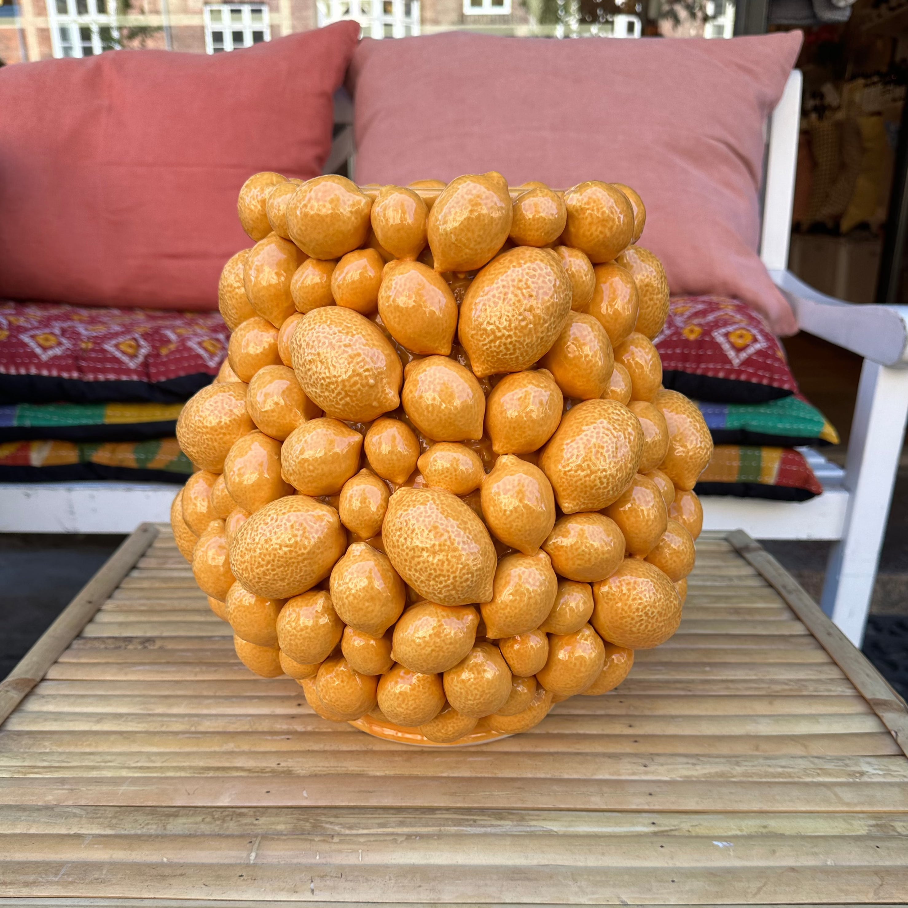 Citronvase-30cm-orange