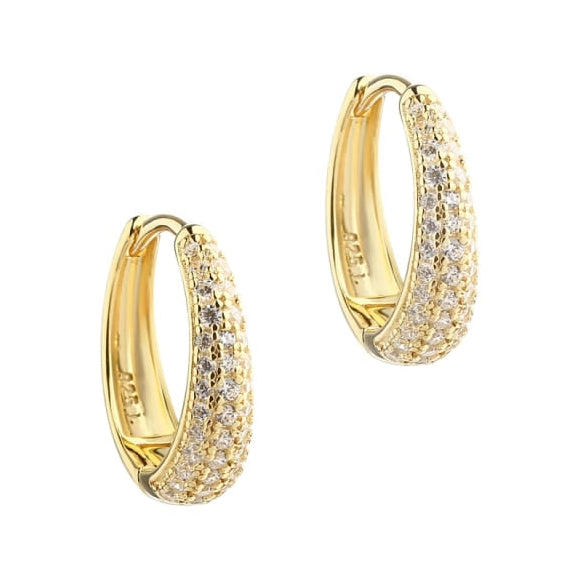 Darling Emma Medium fra aqua dulce i forgyldt sterling sølv med klar zirkonia – køb hos butikalrum.dk