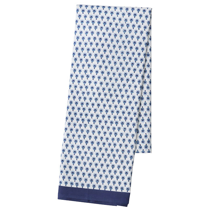 Håndlavet block print dug i bomuld – køb Asha Indigo hos butikalrum.dk