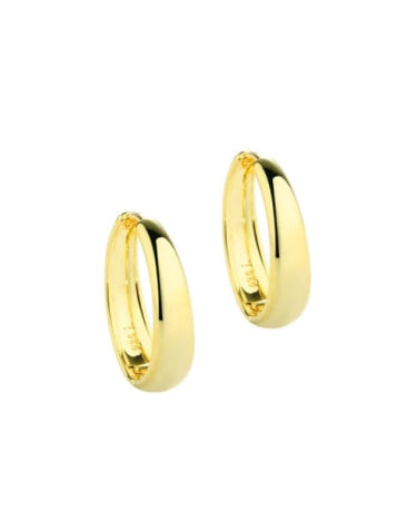 Emma Small Hoop 12 mm i forgyldt sterling sølv – køb hos butikalrum.dk