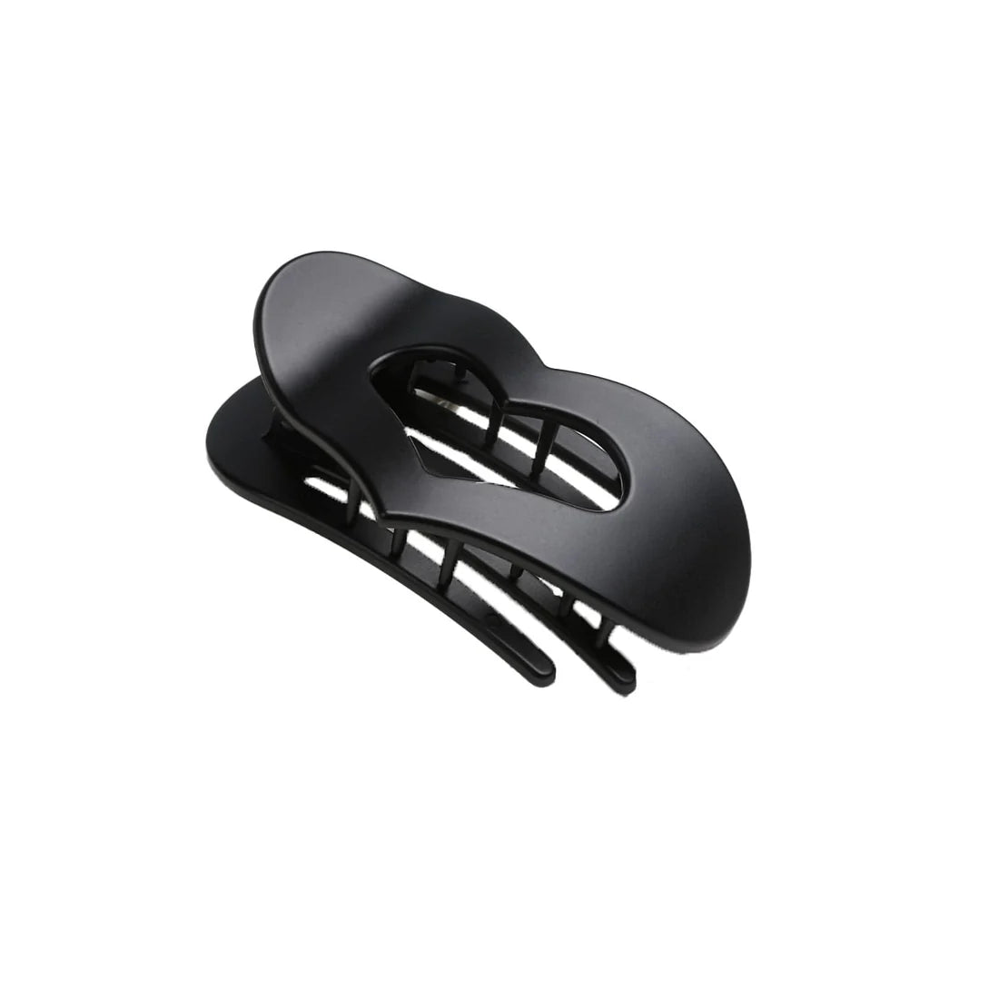 Eva Hårklemme mellem i mat sort hjerteform – køb hos butikalrum.dk