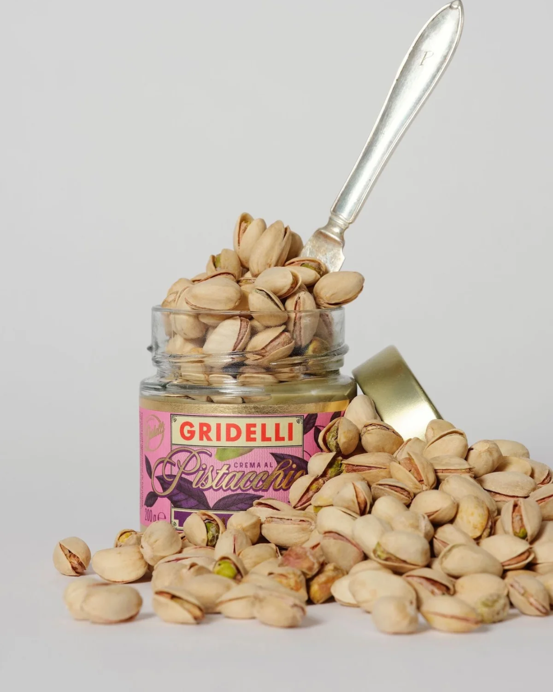 Lækker og blød pistacie creme fra Sicilien. 