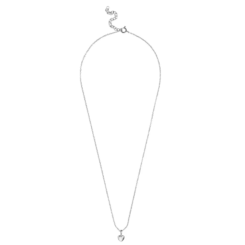 Amore Necklace fra ENAMEL Copenhagen i 925 sterlingsølv med fyldigt hjertevedhæng i flere farver | Køb hos Butikalrum.dk