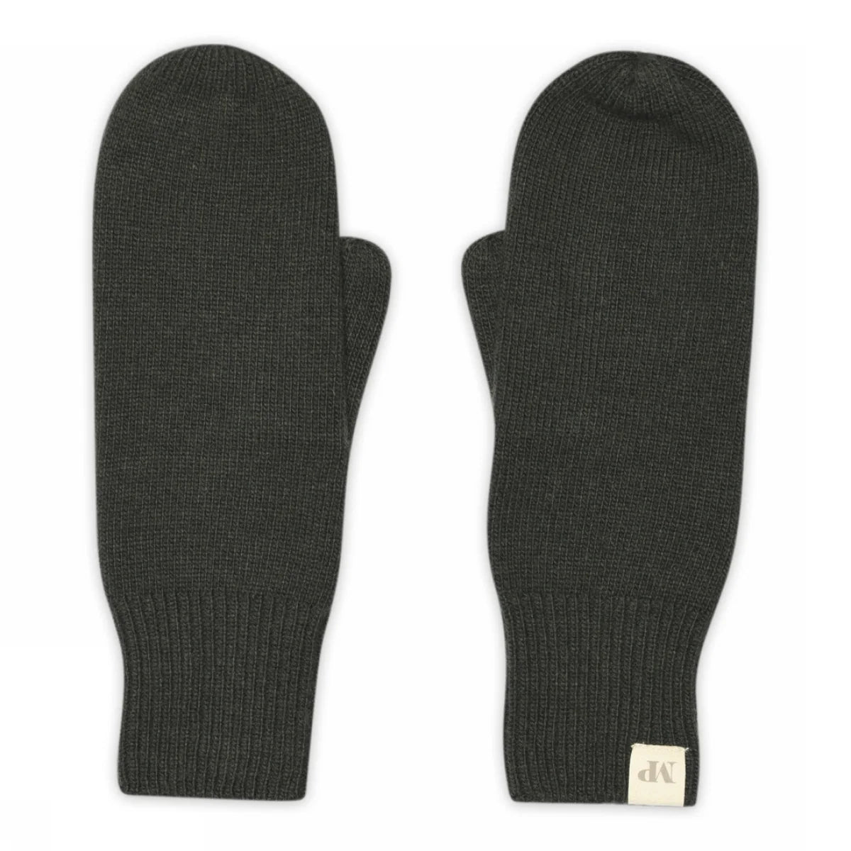 Helsinki Mittens fra MPwoman, bløde strikkede vanter med merinould og ribkant – køb hos butikalrum.dk.