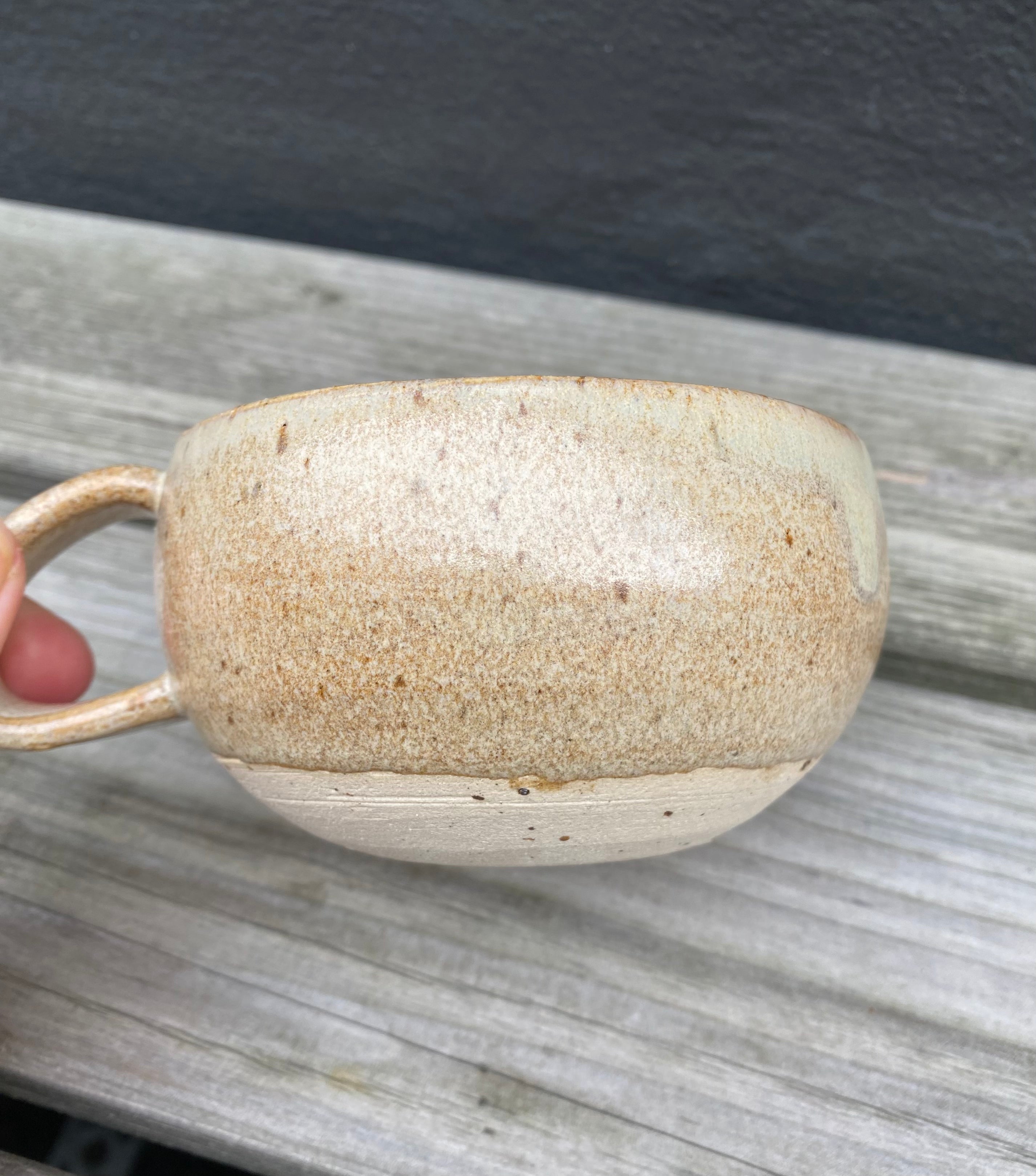 Vang cappucino kop - Guldkaramel