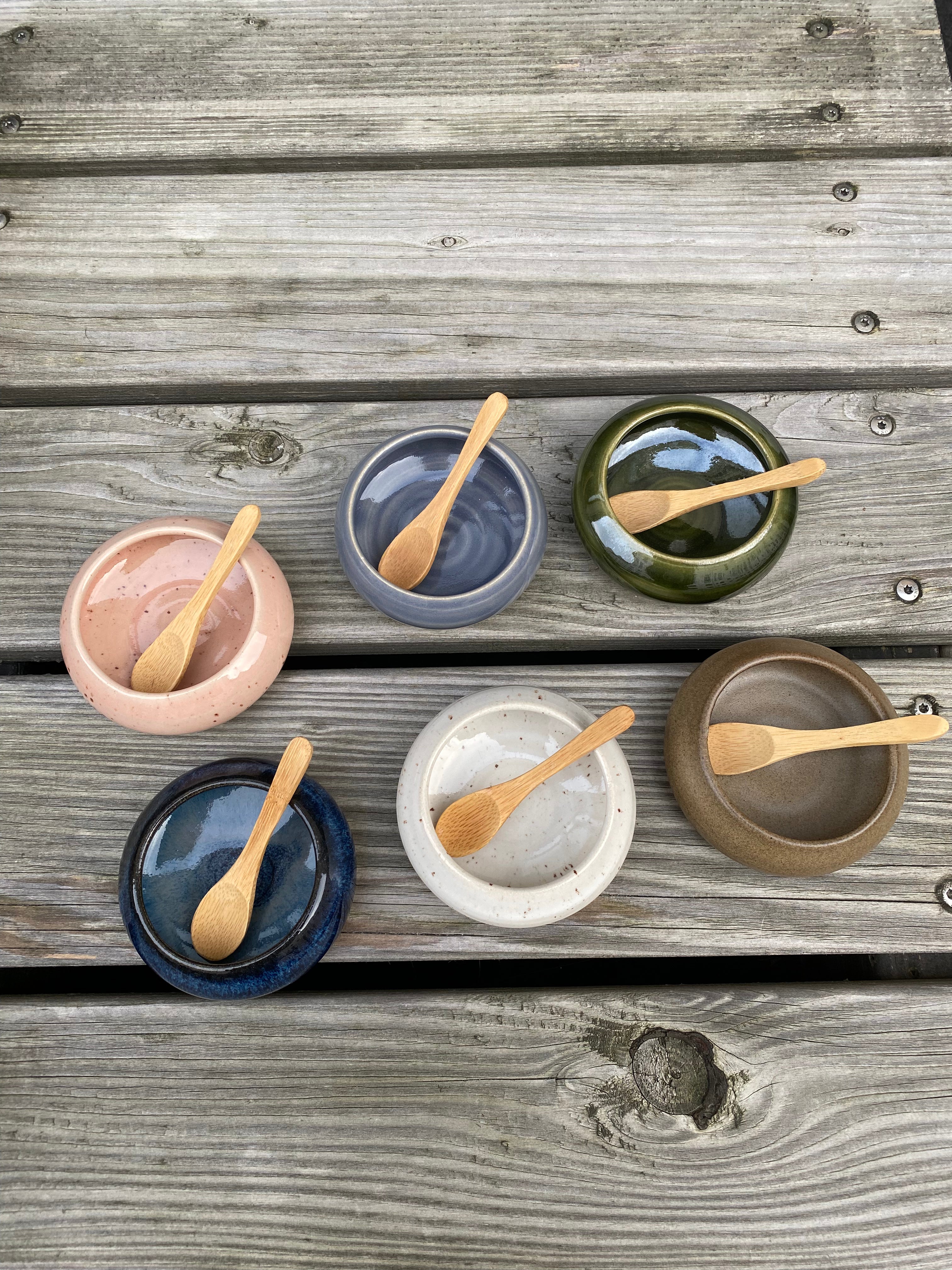 Saltkar m. ske - Pinje