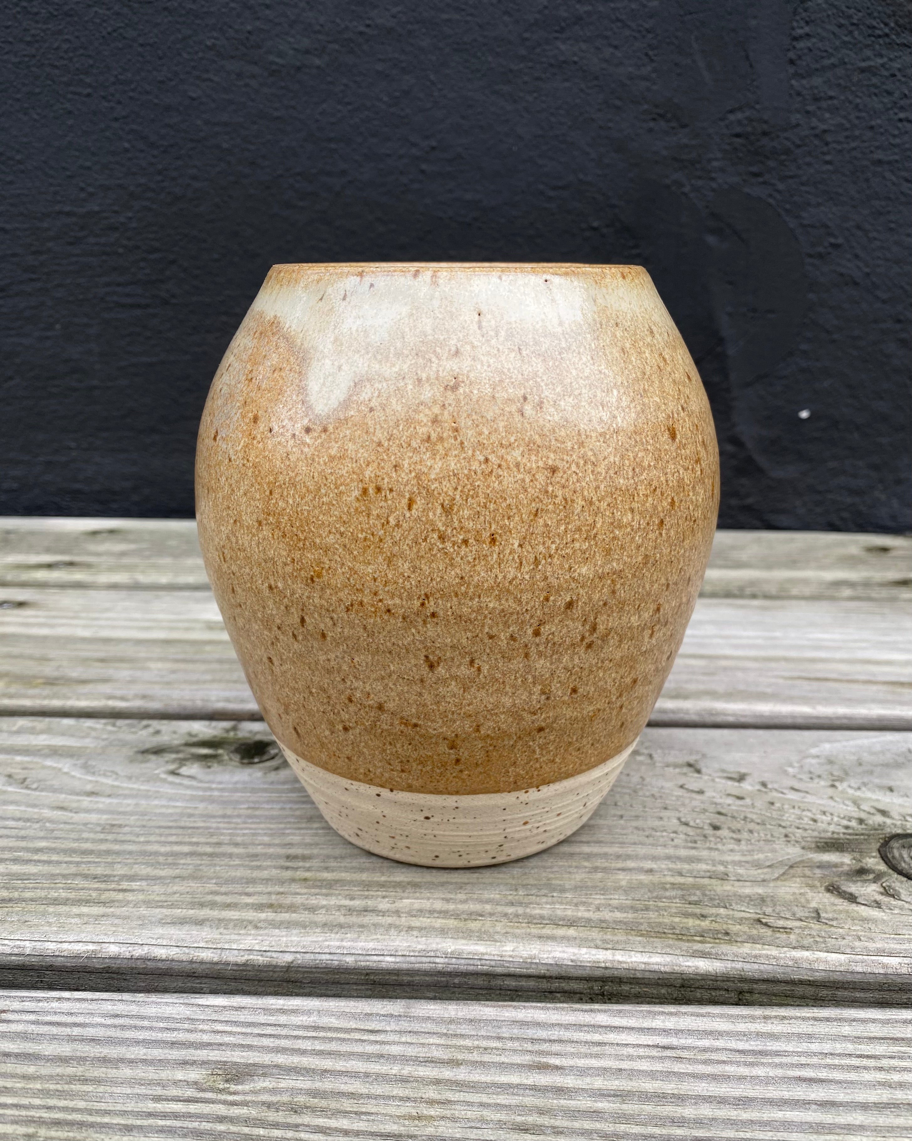 Bryllupsvase - Guldkaramel