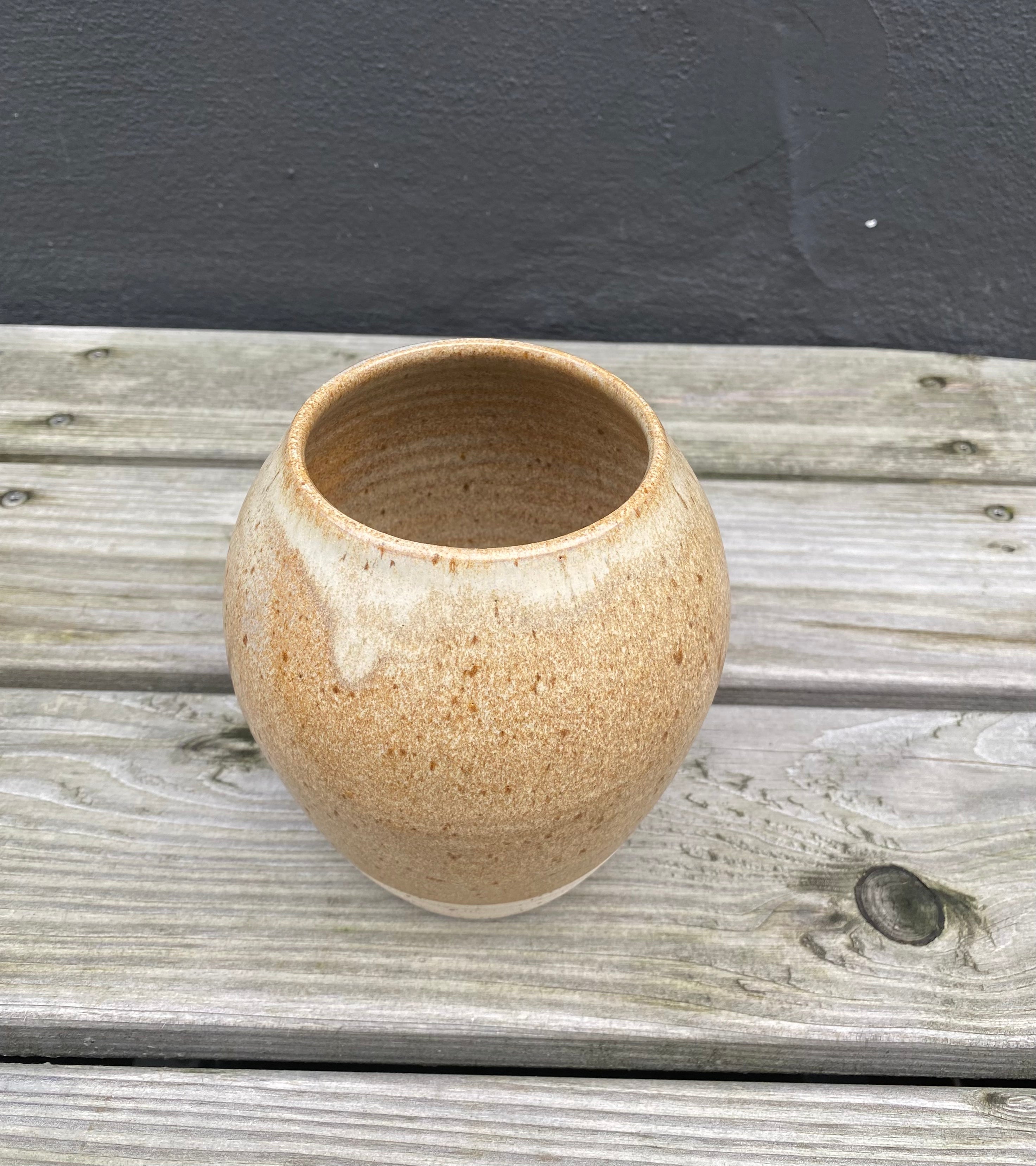 Bryllupsvase - Guldkaramel