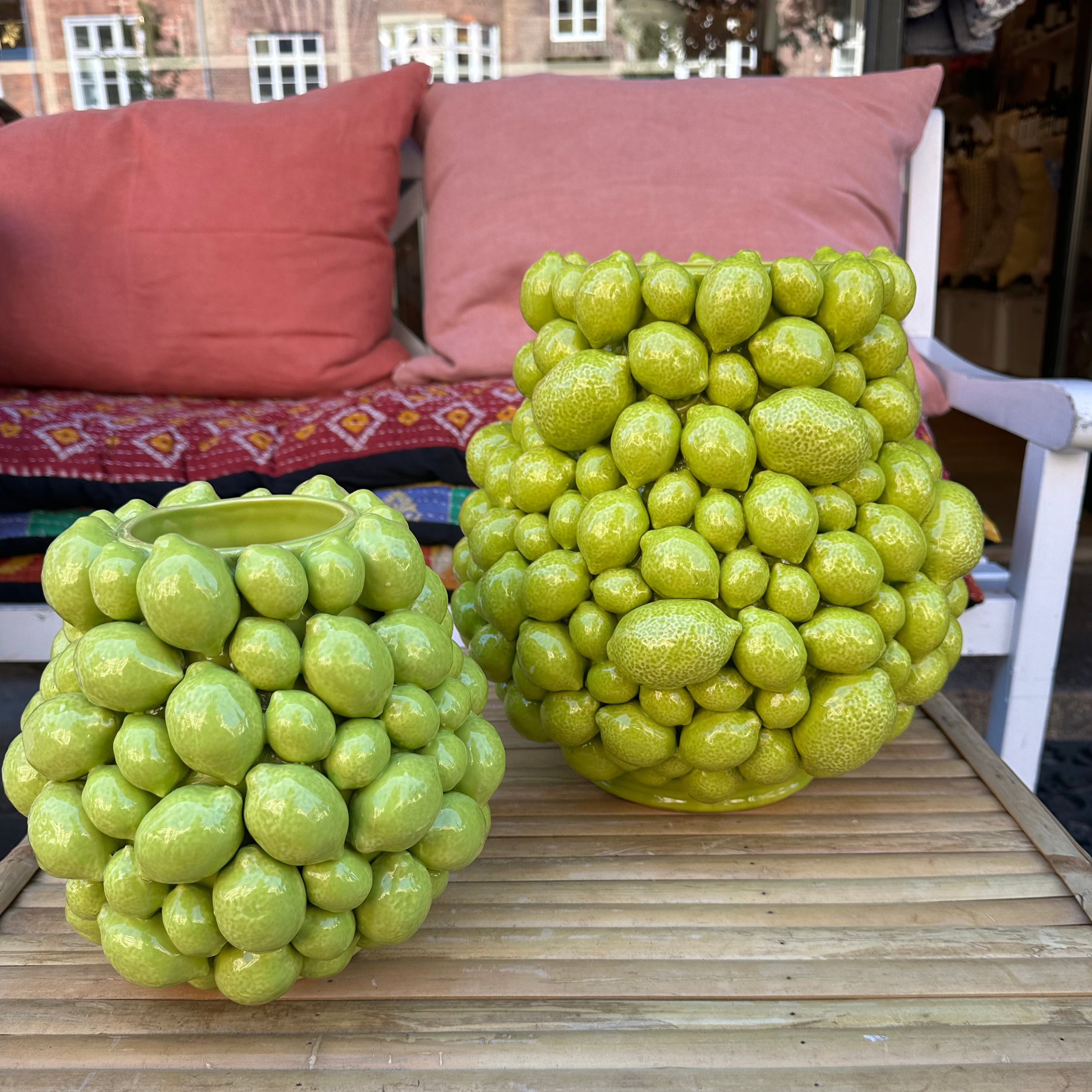 Citronvase - 30 cm. høj
