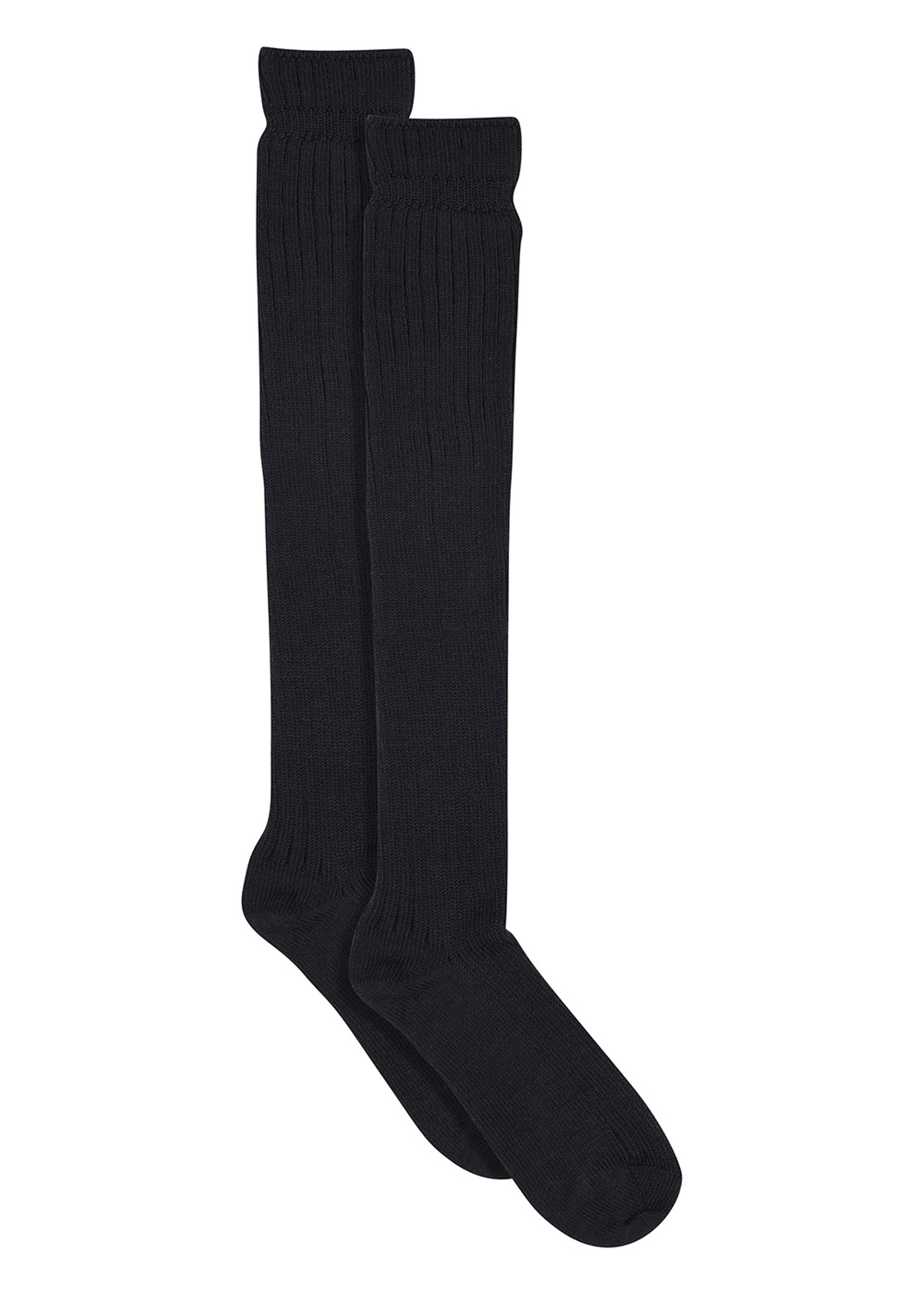 Køb lange sorte knæstrømper fra MP hos Butikalrum.dk – stilfulde og komfortable til støvler