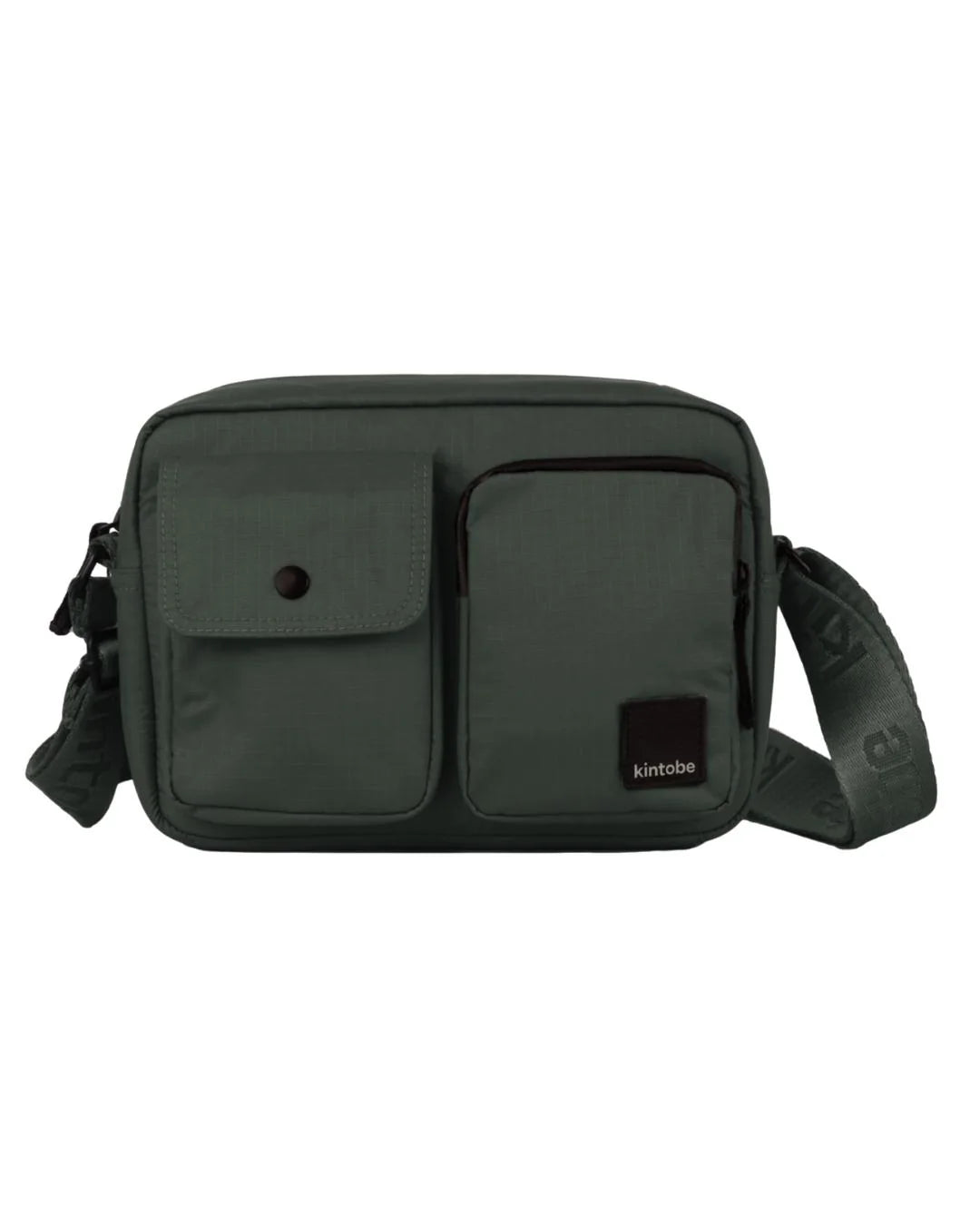 Kintobe MILES crossbody-taske i Zen Green – køb hos butikalrum.dk.
