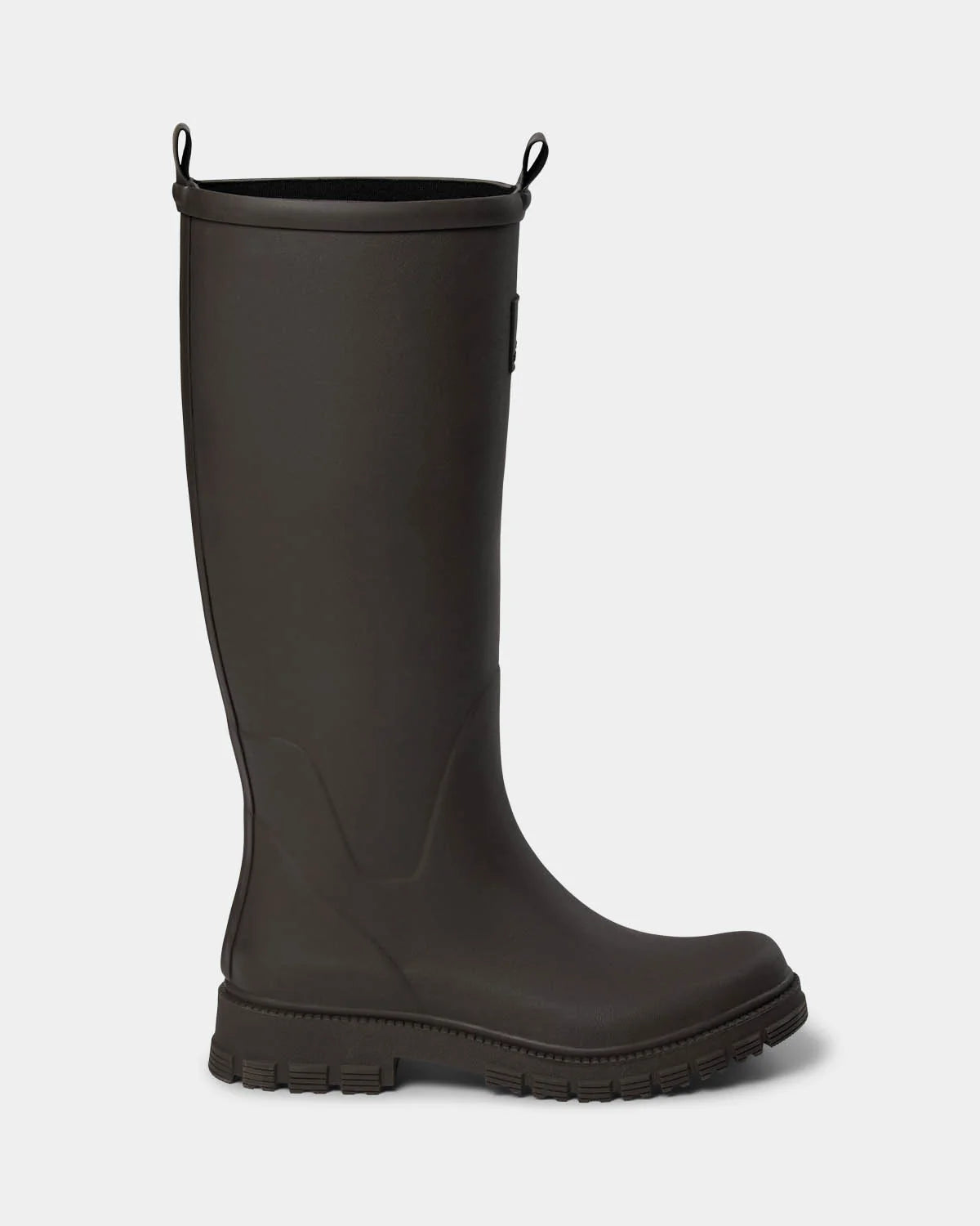 Nunnes Rubber Boot fra Sofie Schnoor i Dark Brown – langskaftet gummistøvle i 100% gummi. Køb hos butikalrum.dk.
