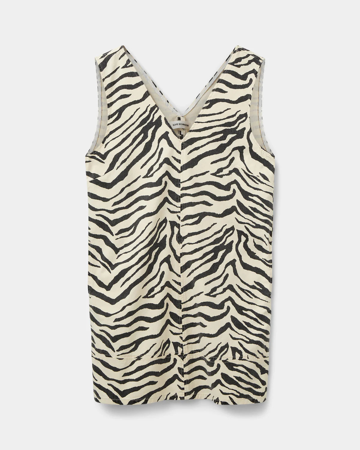 Olympe Kjole | Zebra Light Yellow | Sofie Schnoor