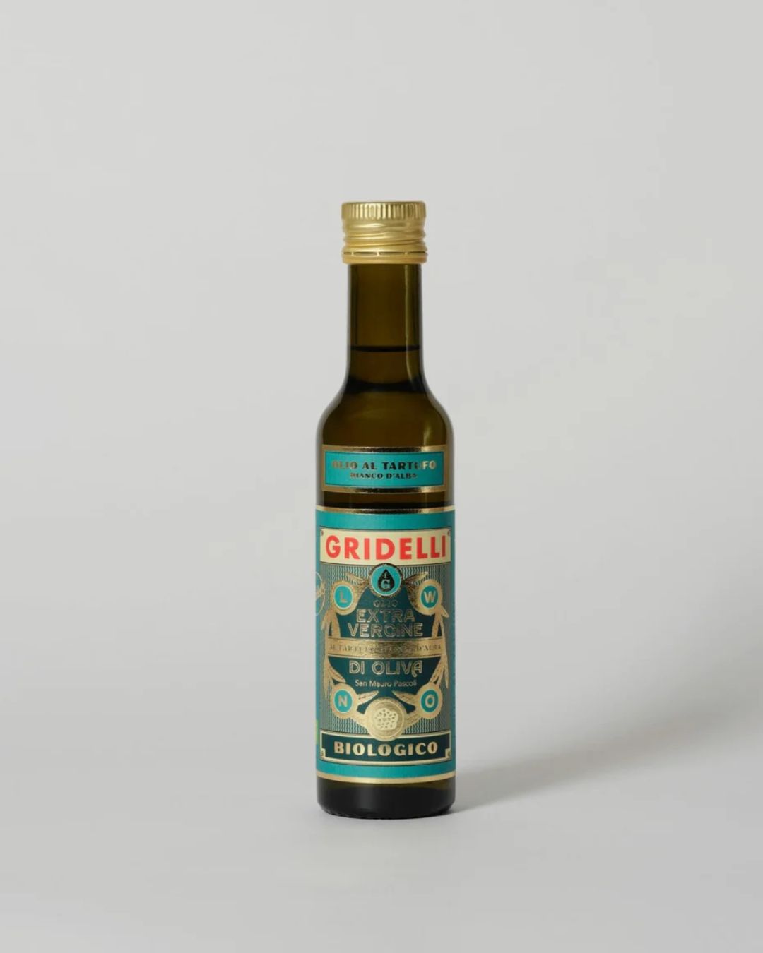 Økologisk olivenolie med en naturlig aroma af hvid trøffel.