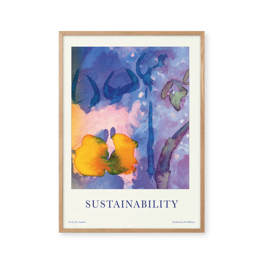 Kunstplakat af Per Anders i klare farver, der står godt i konstast til hinanden. Giclée tryk på eksklusivt kunstpapir.