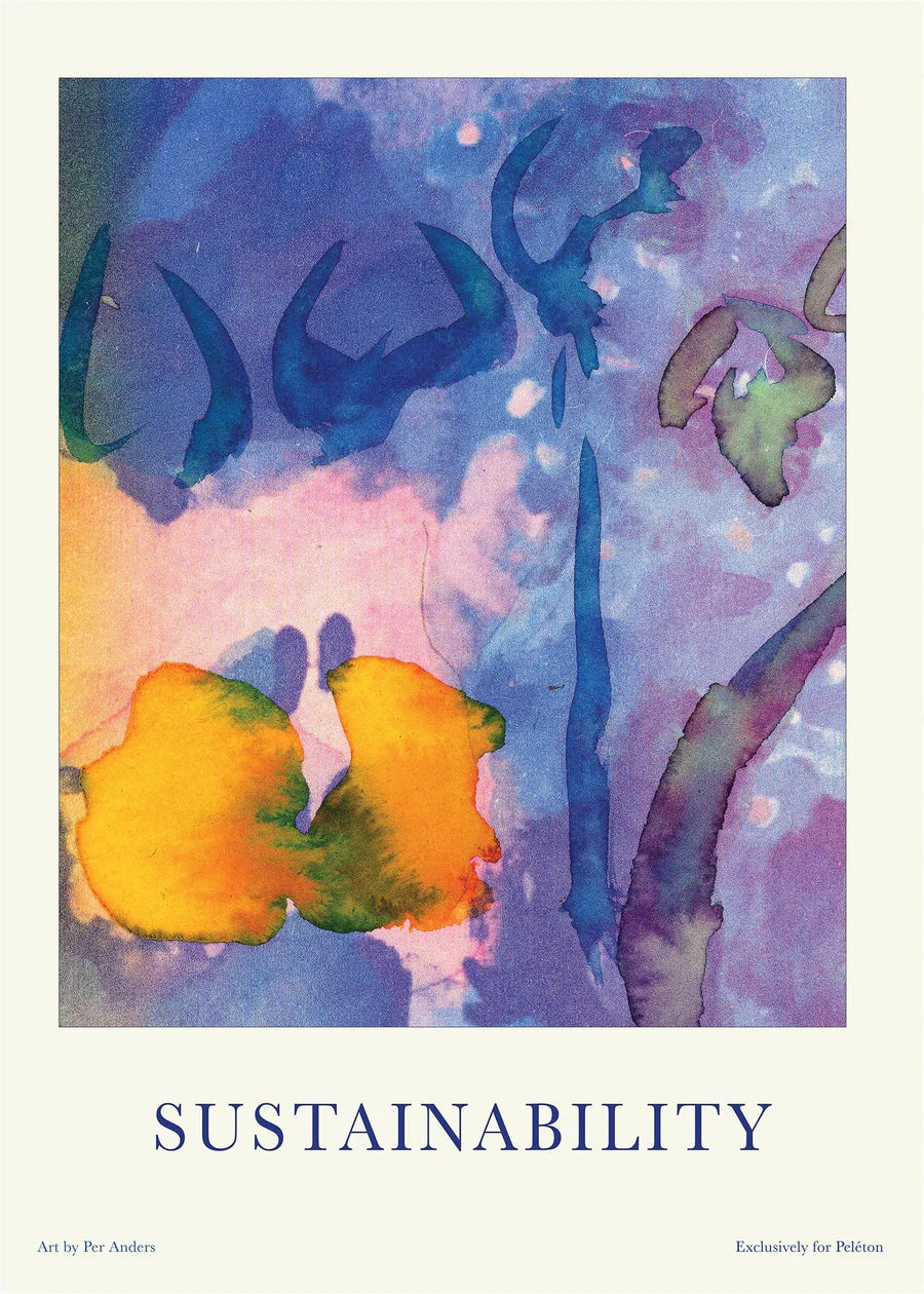 Kunstplakat af Per Anders i klare farver, der står godt i konstast til hinanden. Giclée tryk på eksklusivt kunstpapir.