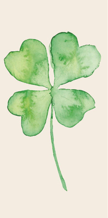 Servietter med firkløvermotiv, 16 stk/pk – butikalrum.dk | butikalrum.dk