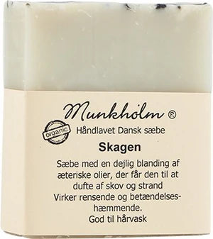 Køb Skagen Sæbebar fra Munkholm hos butikalrum.dk – rensende og betændelseshæmmende sæbe