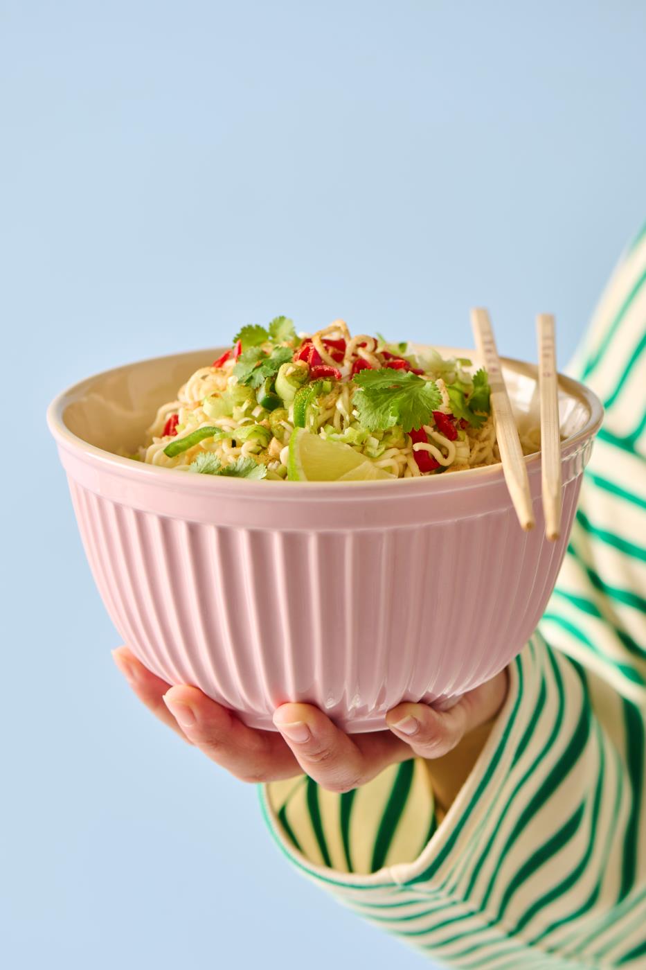 Bowlesæt m. 3 skåle - Rose