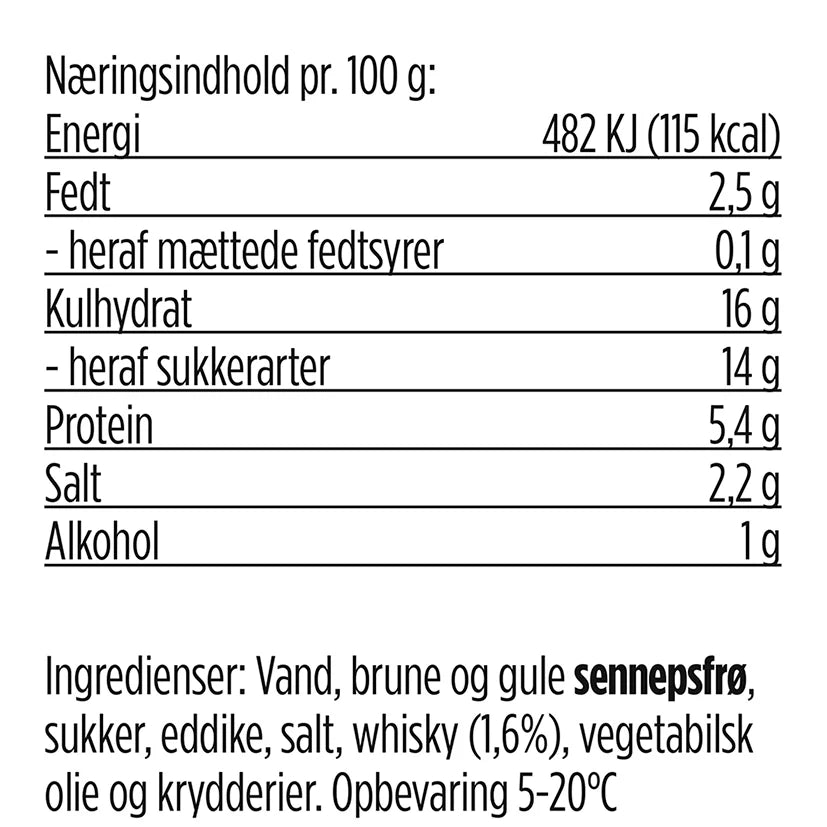 Svendborg Sennep - Whisky Sennep