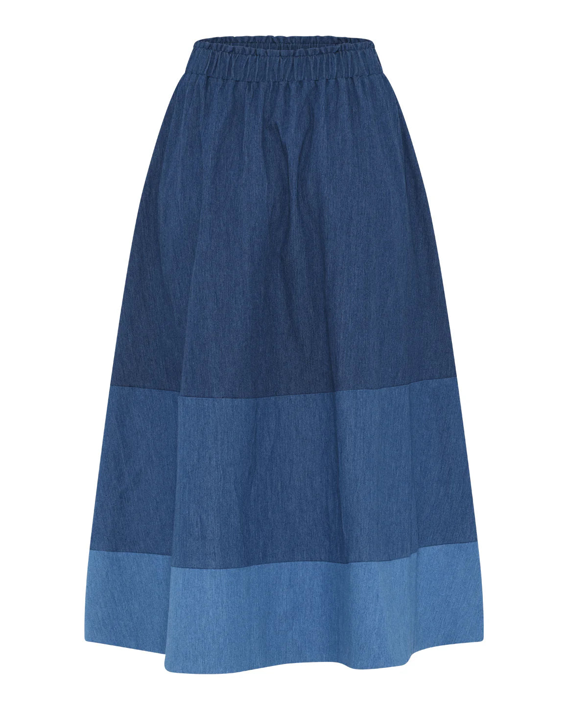 Vita Skirt patchwork denim nederdel – køb hos butikalrum.dk