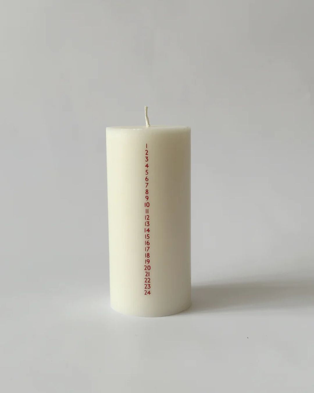 Bæredygtigt Åbenlys kalenderlys i Ø7 cm.