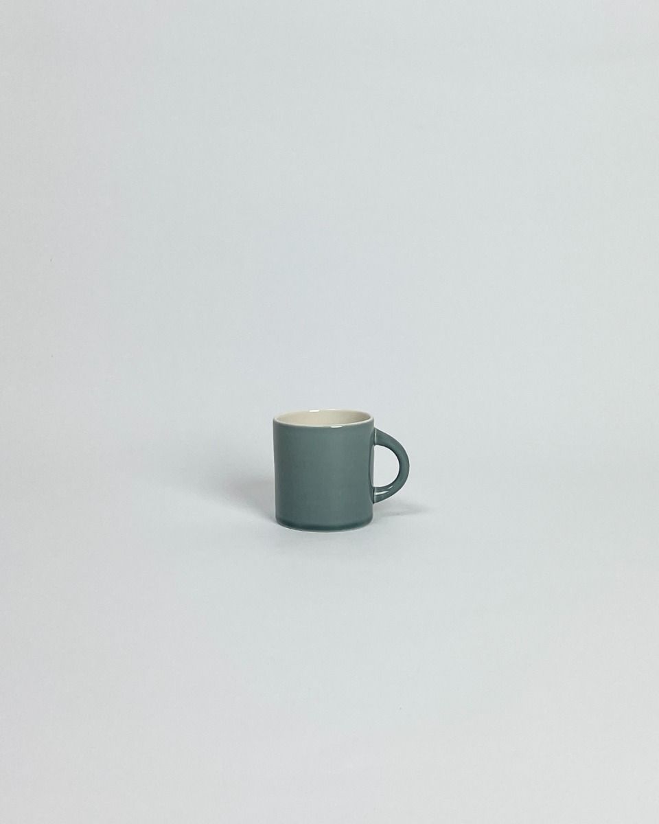 Espresso Cup Small i jade, petrol green, kiwi og mocha fra Anne Black – køb hos Butik Alrum