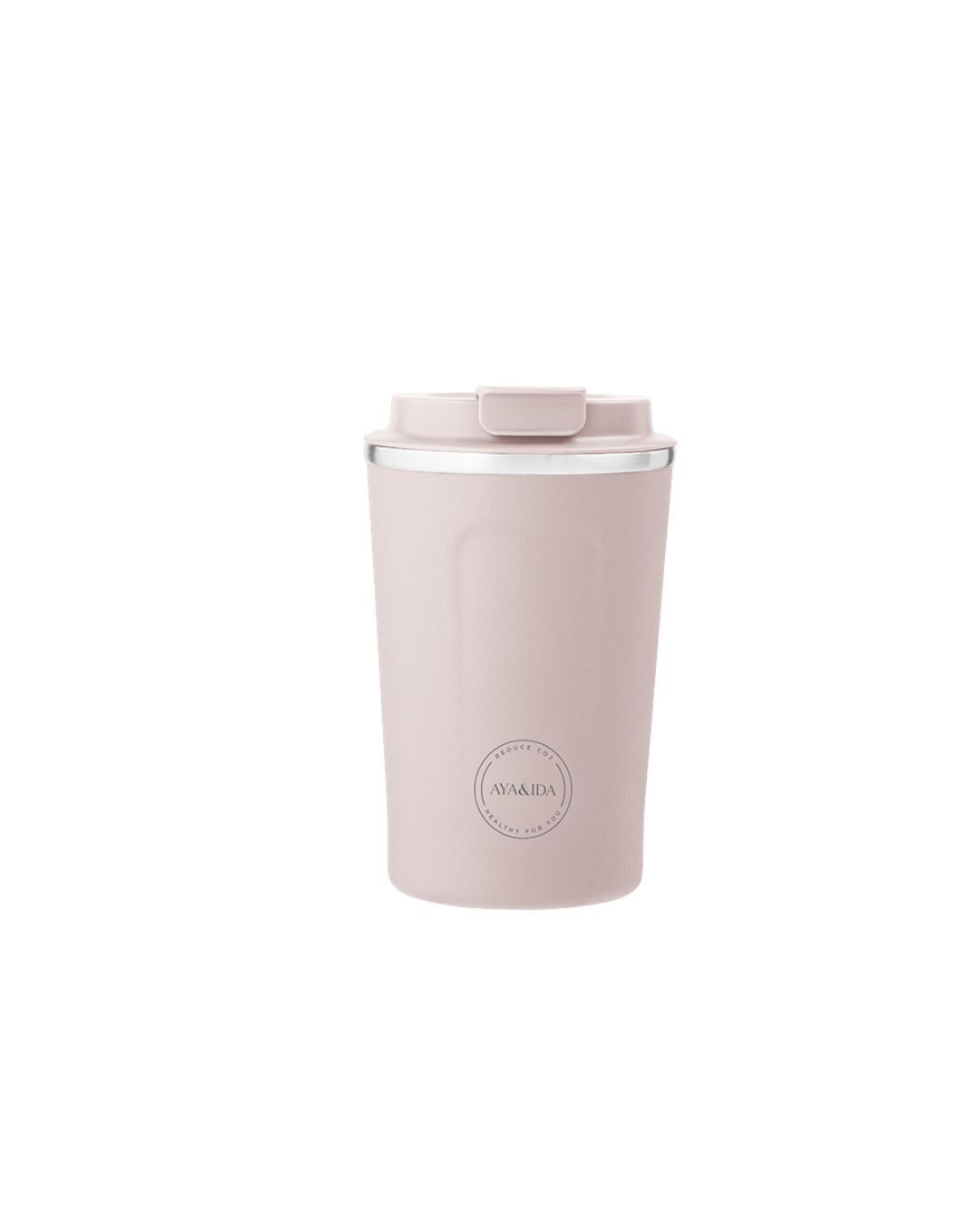 Aya Ida Cup2Go 380 ml – genanvendelig termokop i moderne design, perfekt til varme og kolde drikke på farten. 380 ml kapacitet.