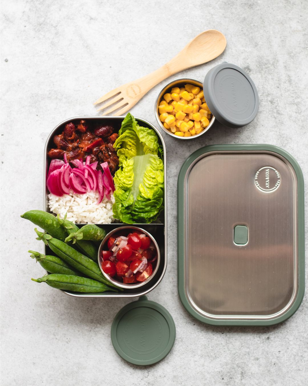 Lunchbox 1000ml.