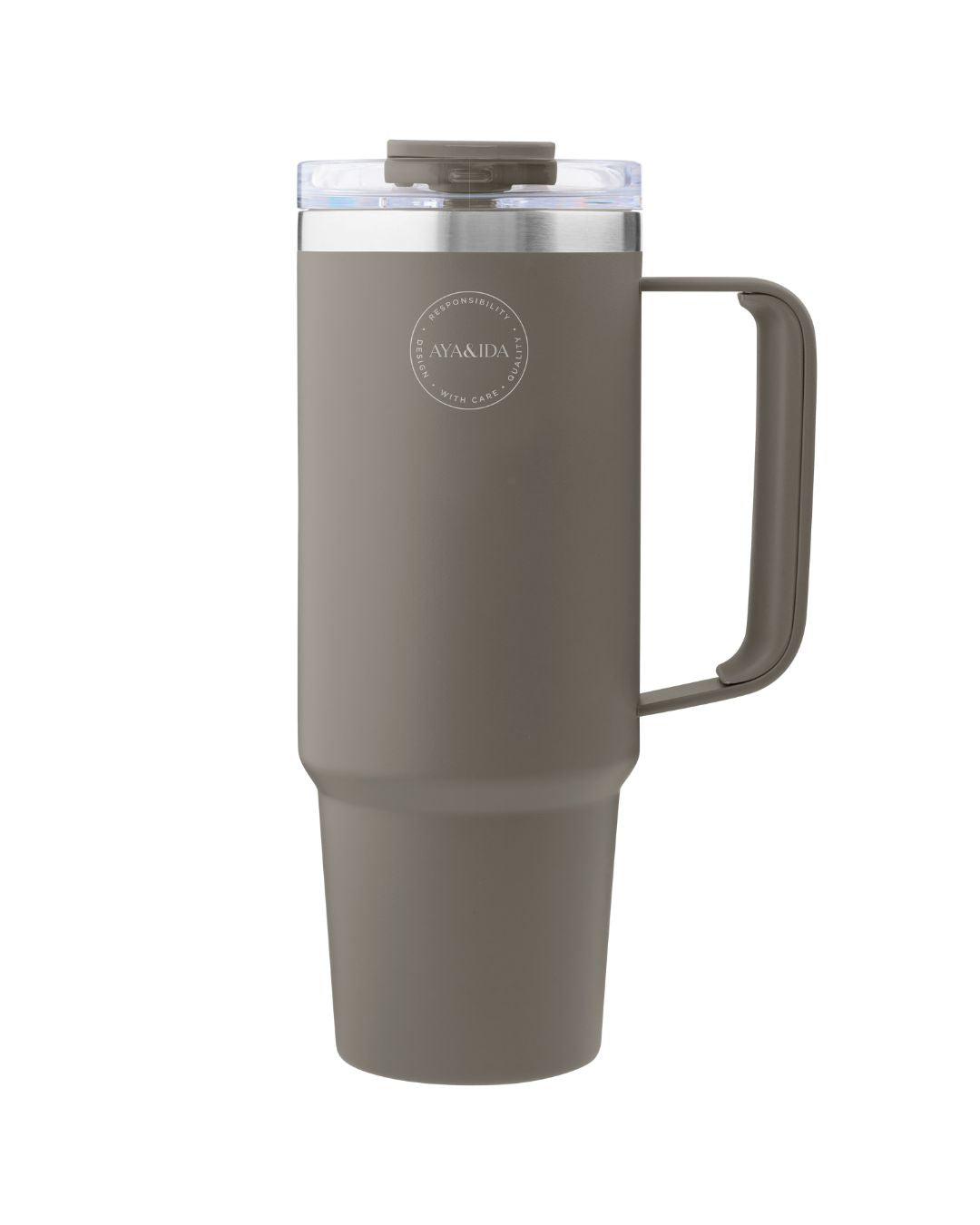 Thermo Cup with Straw 885 ml - Driftwood