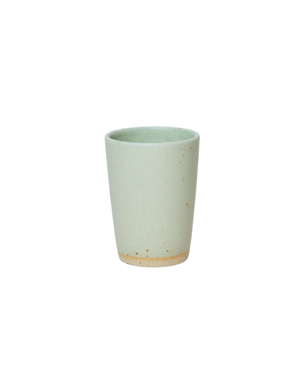 Tall Cup i Spring Green fra Bornholms Keramik, levende grøn kop.