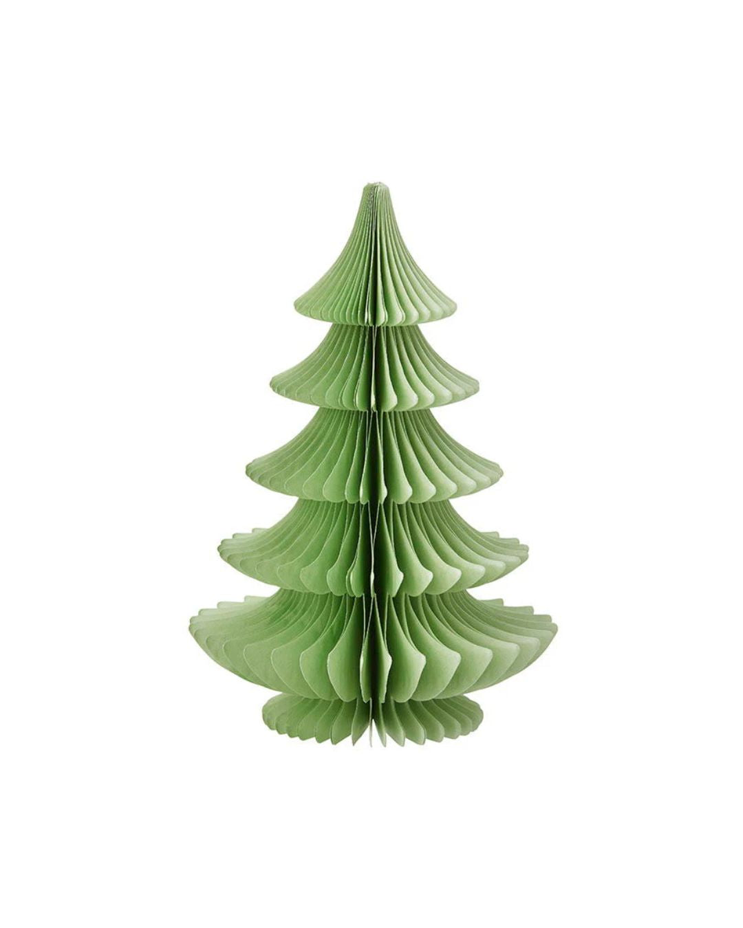 Honeycomb Tree i Ming-farve, 30 cm, med et unikt honeycomb-design, perfekt til juleudsmykning.
