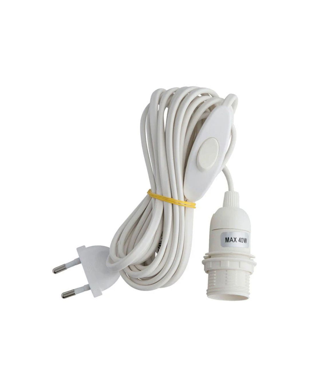 fatning, der passer perfekt til Bungalow stjernelampe eller Bamboo lampeskærm.