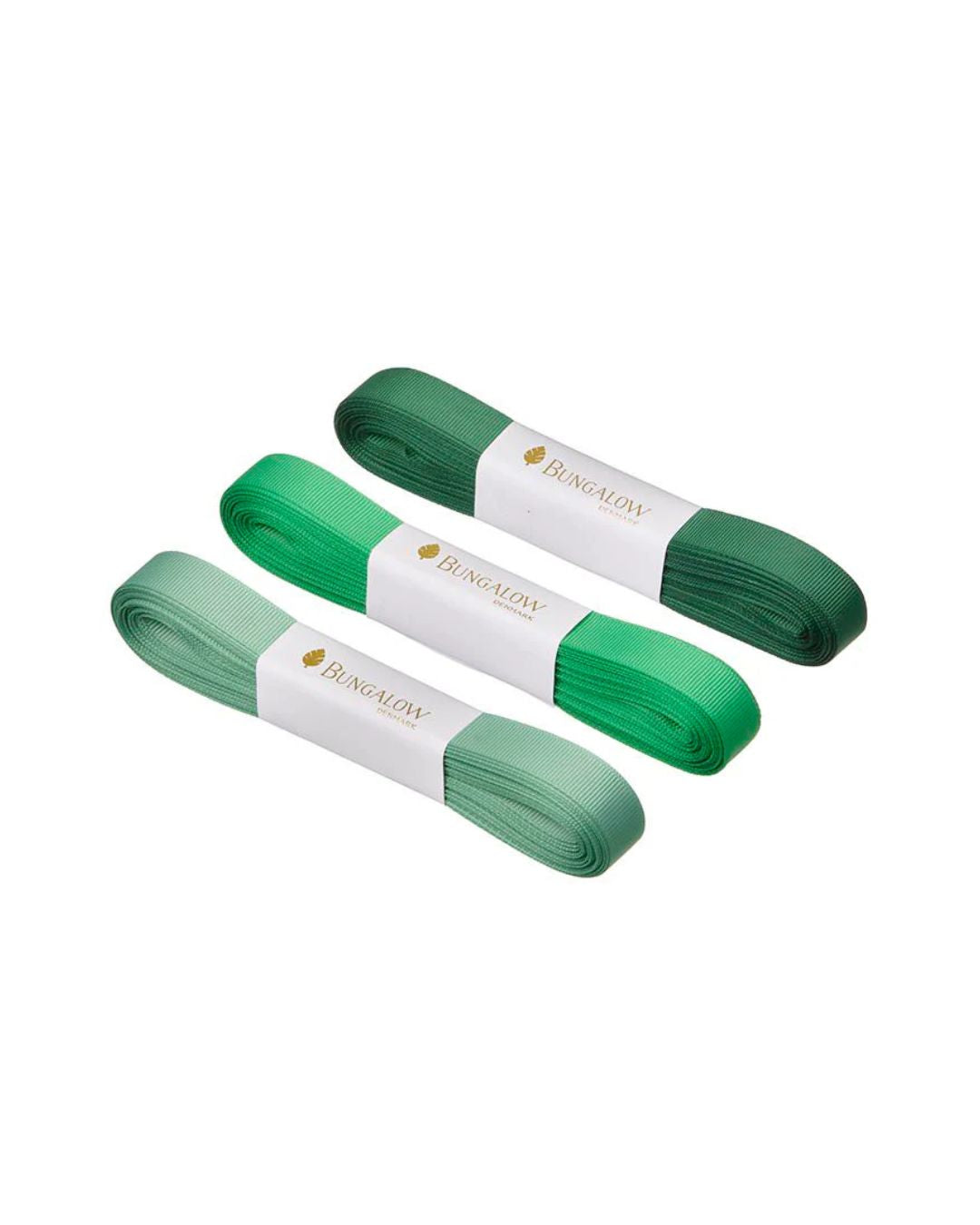 3-pak gavebånd i skønne farver, ideelle til gaveindpakning og kreative projekter.