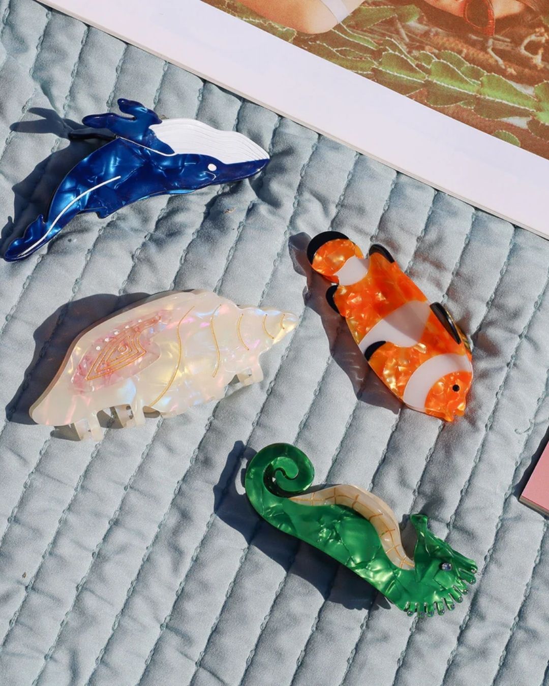 By Stær hårklemmer i sjove figurer og dyremotiver, dekorative og funktionelle hårklemmer