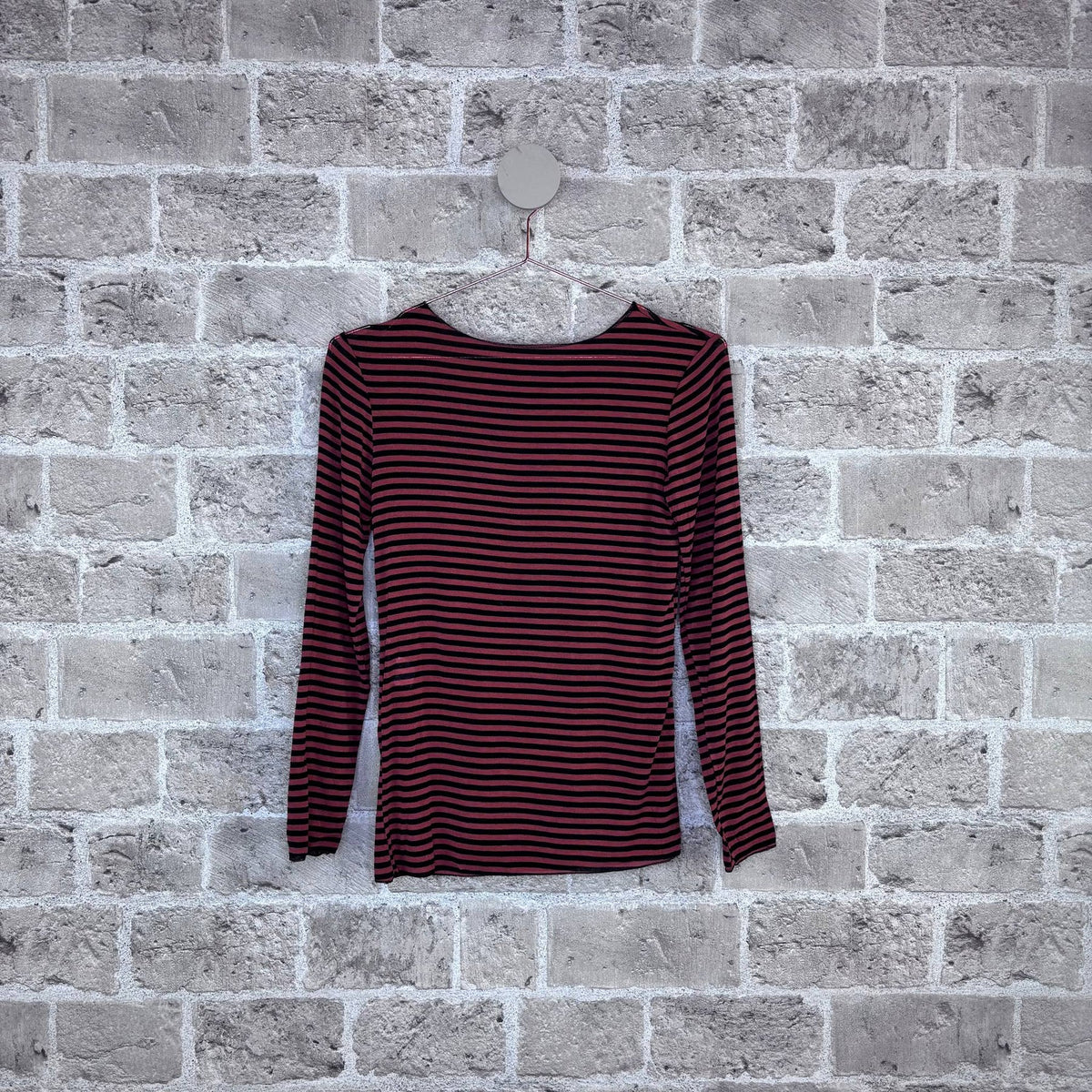 Cabana Stripe 24114 Bluse fra Cabana Living med lange ærmer og cashmere – køb hos butikalrum.dk.