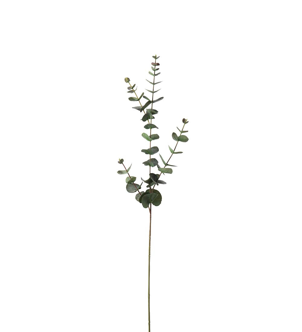 Kunstig eucalyptusgren i Grey, 80 cm høj – køb hos butikalrum.dk.